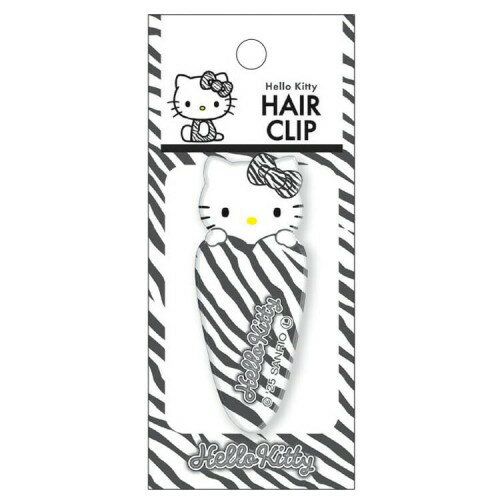 Rakuten - サンリオ ハローキティ ヘアクリップ ギャルキティ ゼブラ