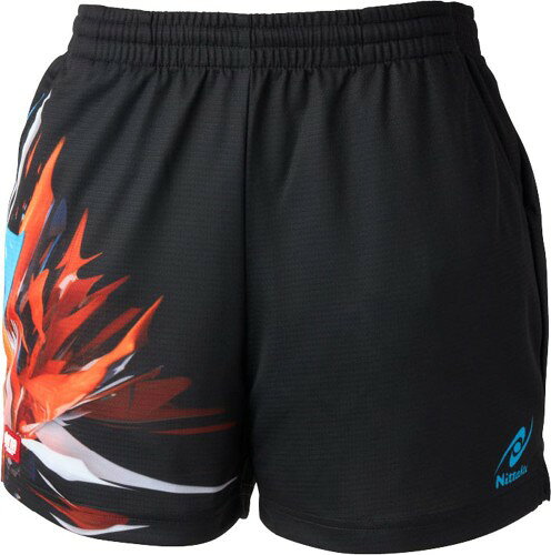 Men'S Wear - ニッタク(Nittaku) 男女兼用 卓球 ブライトバーストショーツ ブラック SS NW-2523