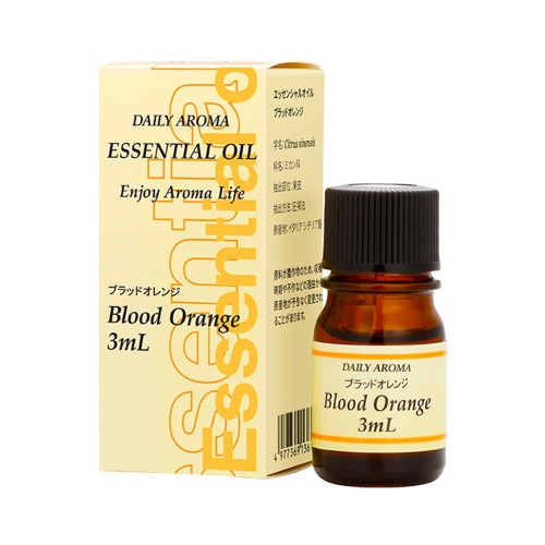 Other - デイリーアロマ エッセンシャルオイルミニ ブラッドオレンジ (3mL) 精油 デイリーアロマジャパン インテリア アロマ アロマディフューザー アロマストーン お風呂 ブレンドオイル