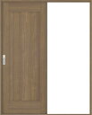オーダー室内用ハイグレード 片引戸 三方枠付き Vレール (higt-grade-kl-02) 枠外高さ:2150mm〜2440mm以下×枠外幅:1850mm以...