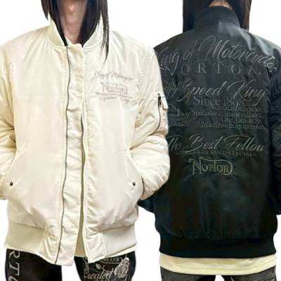 楽天市場】刺繍 ma-1（メンズファッション）の通販