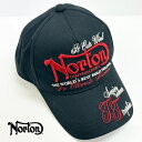 【NORTON (ノートン)メンズ】ラメ 刺繍 ツイル キャップ 252N8700|FREE-GUY(フリーガイ)アパレル 服 ファッション