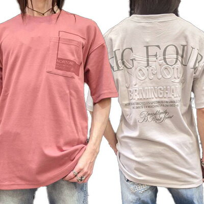 SALE セール7990円→5590円【NORTON(ノートン)メンズ】 DRY スムース エンボス ポケ T TEE Tシャツ【半袖】222N1003｜FREE-GUY(フリーガイ)アパレル 服 ファッション