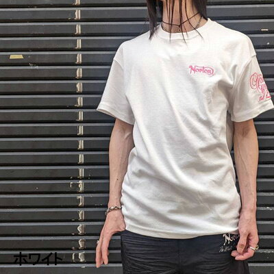 SALE!!セール5990円→4890円【NORTON(ノートン)メンズ】ドライ 蛍光 刺繍 T TEE Tシ...