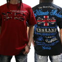 SALEセール!!送料込み7870円→5990円【NORTON(ノートン)メンズ】バックインパクトユニオンジャックT TEE Tシャツ 半袖 242N1033|...