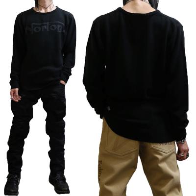 SALE!! 8629円→5990円【NORTON(ノートン)メンズ】カシミヤ タッチ ノートン ロゴ クルー ニット 183N1401|FREE-GUY(フリーガイ)アパレル 服 ファッション SALE!! 8629円→5990円【NORTON(ノートン)メンズ】カシミヤ タッチ ノートン ロゴ クルー ニット 183N1401|FREE-GUY(フリーガイ)アパレル 服 ファッション