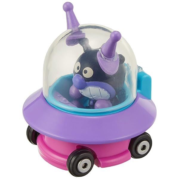 セガフェイブ (SEGA FAVE) アンパンマン ミュージアム Let's Go ミニカー バイキンUFOとばいきんまん