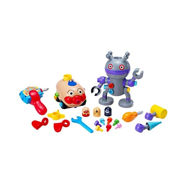 アンパンマン くみたてDIY ノーズパンチでたいけつだ! ねじねじアンパンマンごうとねじねじだだんだんDX