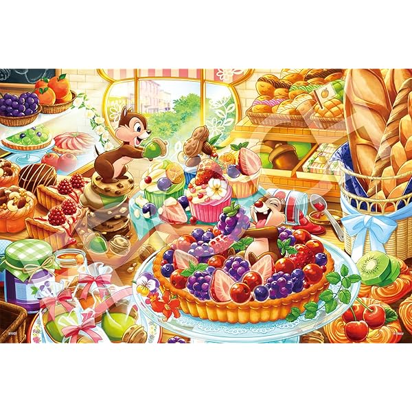 エポック社 1000ピース ジグソーパズル ディズニー パズルデコレーション コラージュ Chip 'n Dale -Let's make together!- (チップとデール -レッツメイクトゥギャザー-） （50×75cm） 97-704s の