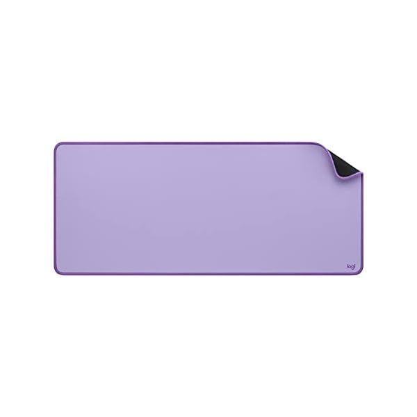 ロジクール MP20PL デスクマット 撥水 マウス マット 大型 滑り止め MP20 パープル 国内正規品