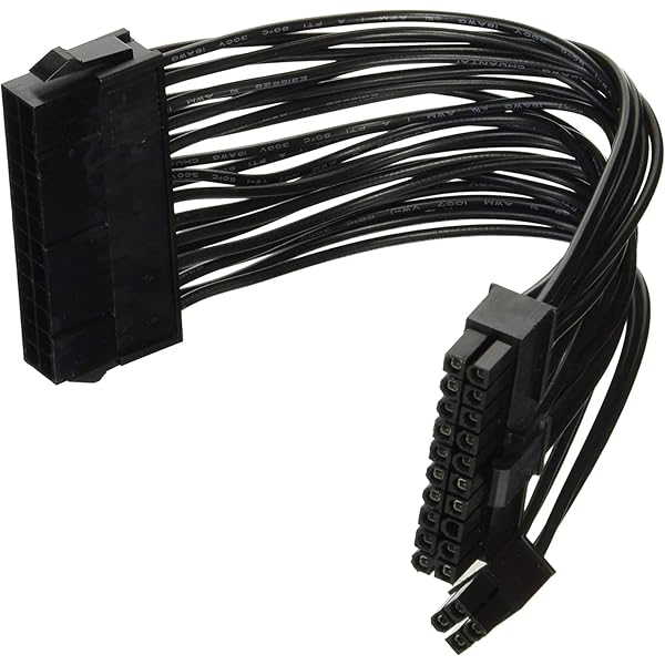 アイネックス(AINEX) AINEX ATX用電源延長ケーブル 15cm ブラック WAX-2415C-BK