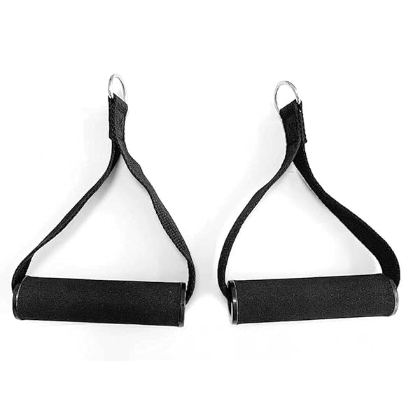 エクササイズ セット (ハンドル 2個 ＆ チューブバンド) フィットネスハンドル トレーニング 筋トレ リハビリ ジム 自宅