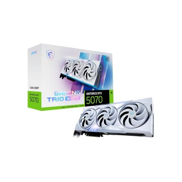 MSI GeForce RTX 5070 12G GAMING TRIO OC WHITE グラフィックスボード VD9067