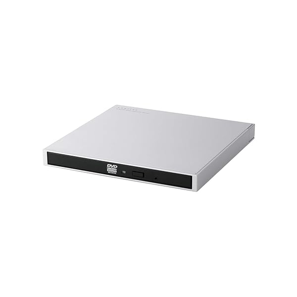 ロジテック ポータブルDVDドライブ USB3.2(Gen1) USB type-C Mac 対応 シルバー LDR-PWA8CU3MSV