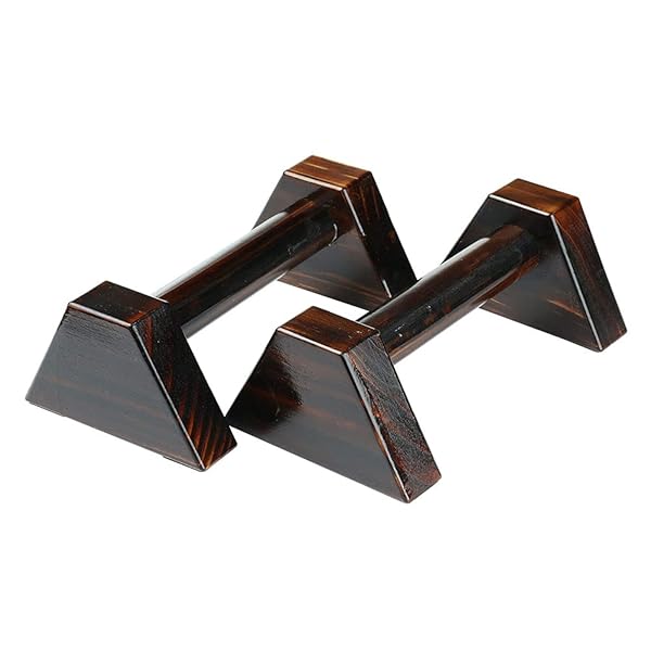 YuJoyYe プッシュアップバー 倒立バー 平行棒 2個セット 木製 腕立て伏せ 安定性 滑り止め 腕立てスタンド 逆スタンド 腕立てスタンド 筋力トレーニング 自宅 フィットネス スポーツ ダイエット 頑丈 耐荷重500kg (25cm)