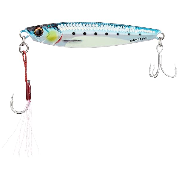 メジャークラフト メタルジグ ジグパラショート ライブダメージ 腹グローイワシ 60g