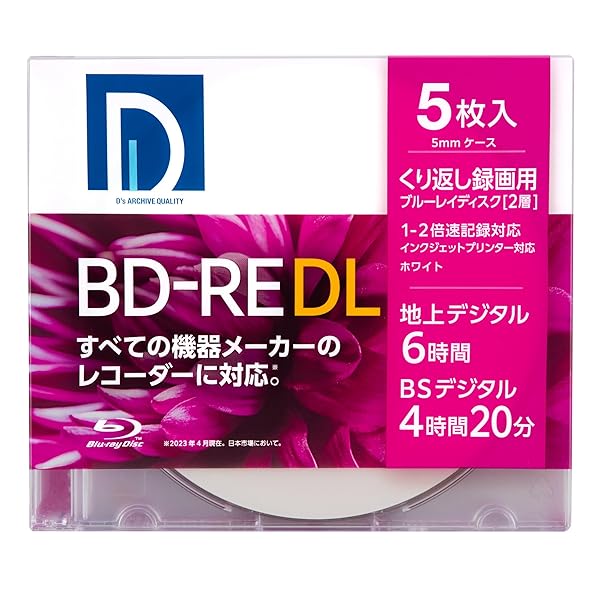 palsamyukŷԾŹ㤨Ŷ ޥ Ͽѥ֥롼쥤ǥBD-RE DL (12®б 磻ɥץб ۥ磻ȥ졼٥ ڵϿ 50GB/ϥǥ360ʬ /5BE50DP.5SפβǤʤ2,925ߤˤʤޤ