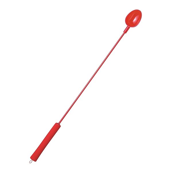 第一精工 撒き餌ひしゃく(柄杓) 赤杓 AKASHAKU(中) 釣り