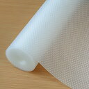 Hersvin 食器棚シート 45*500cm しょっきだな シート 引き出しシート キッチンマット接着剤不要 裁断可能 EVA 耐熱、防湿、防油 食器棚/引き出し/キッチンに適用 家具保護(透明)