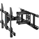 PERLESMITH 壁掛けテレビ金具 37〜70インチ対応 フルモーション式 テレビ壁掛け金具 耐荷重60kg tv壁掛け金具 テレビアーム テレビかべかけ金具 前後&左右&上下多角度調節VESA600x400mm(2)