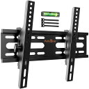 Perlegear 壁掛けテレビ 金具 13-42インチ対応 小型 上下角度調節可能 耐荷重45kg VESA300x300mmまで モニター壁掛け LCD/L...