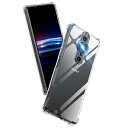 Aunote Xperia Pro-I ケース クリア 米軍MIL規格 耐衝撃 TPU 薄型 軽量 XQ-BE42 スマホケース 擦り傷防止 ワイヤレス充電対応...