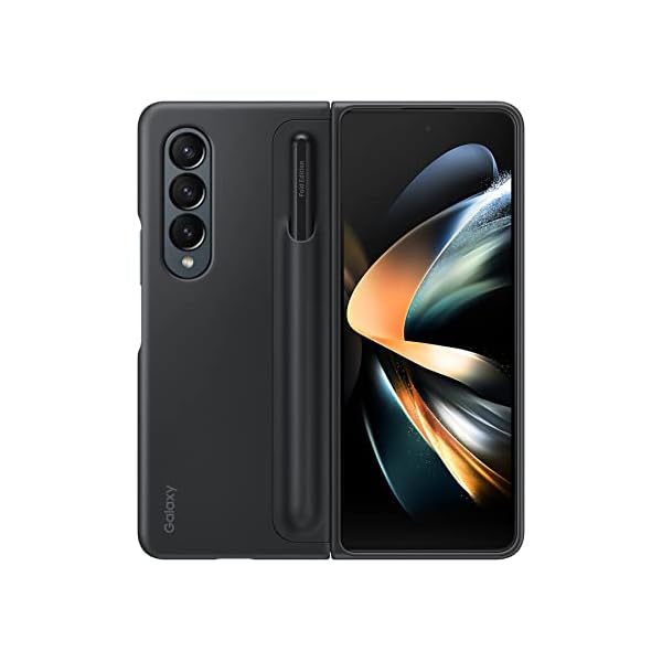 Galaxy Z Fold4 Standing Cover with Pen｜ブラック｜スマホケース｜Samsung純正 国内正規品｜ EF-OF93PCBEGJP