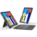 【高級版】ipad第9世代キーボード付きケース 日本語配列 ipad 10.2 ケース キーボード トラックパッド付き iPad air3 キーボード 横も縦も...