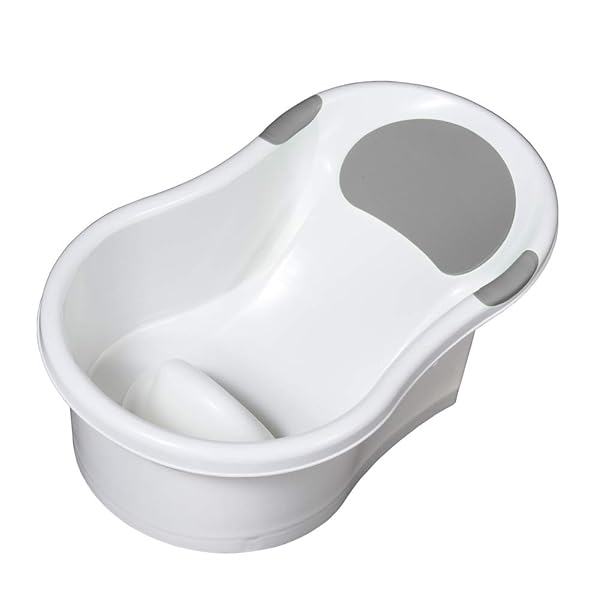 永和 新生児用ベビーバス グレー 63.4x40.7x23.6センチメートル (x 1)