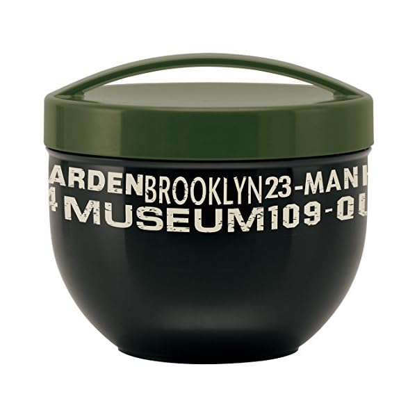 スケーター(Skater) カフェ丼 ランチボックス 840ml 大容量 丼型 弁当箱 ブルックリン ブラック 男性用 日本製 PDN9のサムネイル