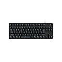 Logicool G ゲーミングキーボード G413TKLSE 有線 テンキーレス タクタイル 確かな打鍵感 日本語配列 高耐久性 PTB キーキャップ ゲーミング キーボード メカニカルキーボード G413 PC window mac Chrome