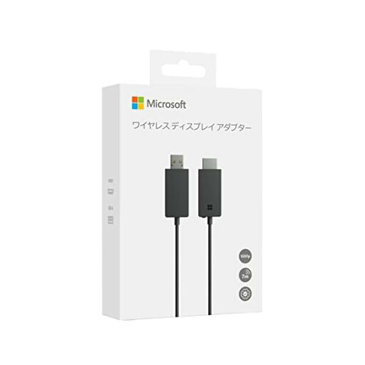 マイクロソフト ワイヤレス ディスプレイ アダプター P3Q-00009 : Wi-Fi不要 Miracast パソコンやスマホの画面をミラーリング USB給電可 簡単接続 ( ブラック ) Windows Surface 対応 マイクロソフト ワイヤレス ディスプレイ アダプター P3Q-00009 : Wi-Fi不要 Miracast パソコンやスマホの画面をミラーリング USB給電可 簡単接続 ( ブラック ) Windows Surface 対応
