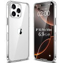 Esputunk iPhone16 ProMax ケース クリア 米軍MIL規格·耐衝撃 軽薄型 黄変防止/Qi無線ワイヤレス充電/PC背面TPUバンパー アイフォン 16 Pro Max 透明 保護カバー スマホケース