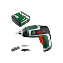 BOSCH(ボッシュ) コードレスドライバー (本体のみ、ビットセット(10本)、マグネットビットホルダー、マイクロUSBケーブル(Type-B)、キャリングケース) IXO7