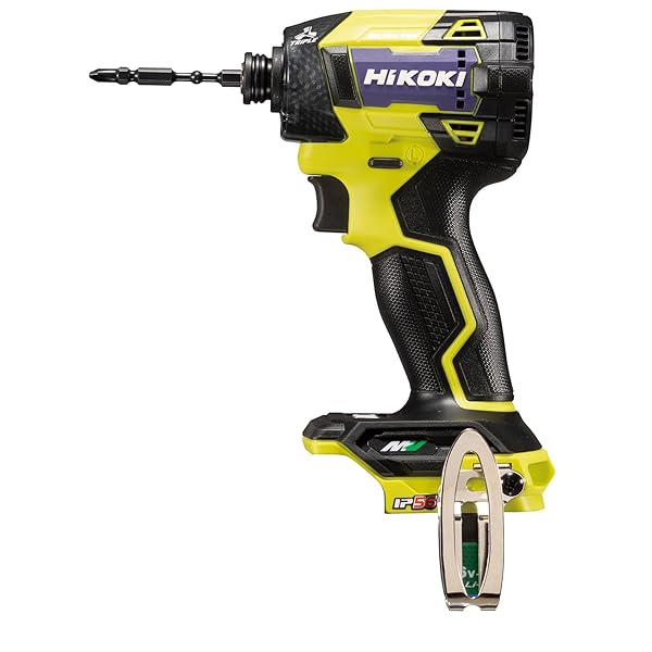 HiKOKI(ハイコーキ) 36V 充電式 インパクトドライバ スパイダーイエロー 蓄電池・充電器・ケース別売 W..
