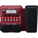 ZOOM ズーム B1X FOUR ベース用マルチエフェクター レッド ペダル付き