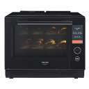 東芝 (TOSHIBA) オーブンレンジ 電子レンジ フラットテーブル microwave 簡単操作 石窯ドーム 30L ER-YD7000(K)