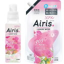 【まとめ買い】 AIRIS ソフラン エアリス パティオ (さくら&ローズペタルの香り) 柔軟剤 本体 480ml+詰め替え 850ml