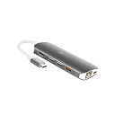 j5 create JCD384 USB Type-C 10-in-1 マルチアダプタ Power Delivery対応