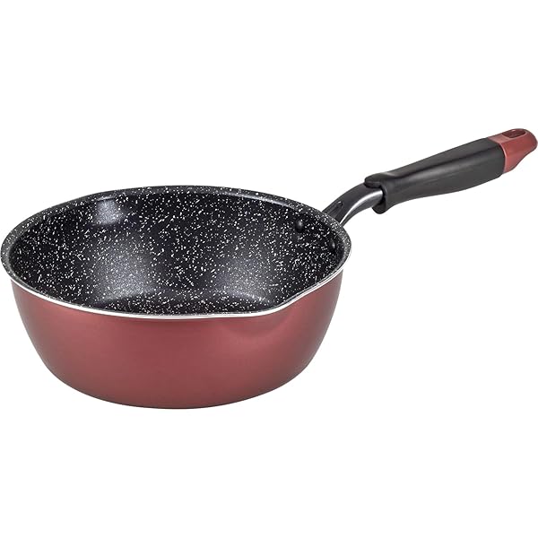 和平フレイズ(Wahei freiz) 鍋のように扱える ど深いフライパン 22cm IH・ガス対応 クイックマーブル フチまでふっ素樹脂加工 焼く 茹でる 煮る 揚げる メガフッカNEO RB-1745