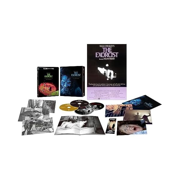 (初回限定生産)エクソシスト ディレクターズカット版 & オリジナル劇場版 (4K ULTRA HD&ブルーレイセット)(4枚組/ペーパープレミアム付)[4K ...