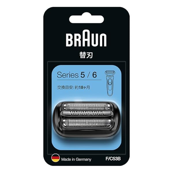 ブラウン(Braun) F/C53B シリーズ5/6用替刃 ブラック