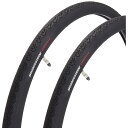 ブリヂストン(BRIDGESTONE) ロングレッド 自転車 タイヤ チューブ 2本巻 WO26×1ー3/8 (37ー590) (セットチューブ:スーパーチュー...