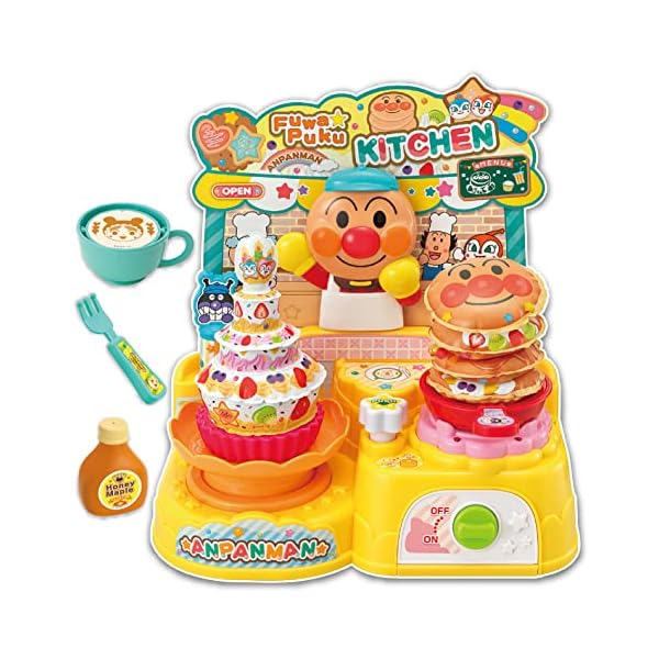 ジョイパレット(JOYPALETTE) アンパンマン びっくり!!ふくらむスイーツ アンパンマンのふわぷくキッチンDX