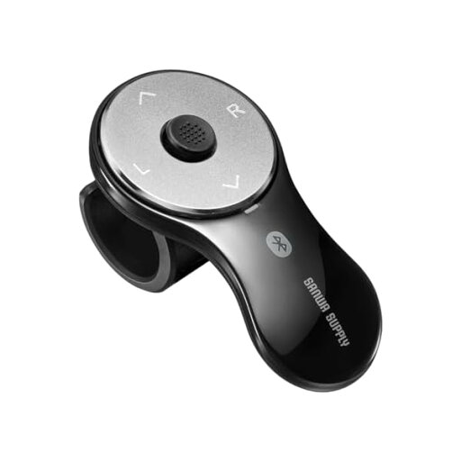 サンワダイレクト 【操作性UP版】 リングマウス Bluetooth 充電式 PowerPoint・Keynote操作対応 Windows/Mac 5ボタン フィンガーマウス ブラック 400-MABT156BK2 サンワダイレクト 【操作性UP版】 リングマウス Bluetooth 充電式 PowerPoint・Keynote操作対応 Windows/Mac 5ボタン フィンガーマウス ブラック 400-MABT156BK2