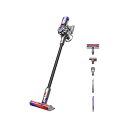 Dyson(ダイソン) コードレス掃除機 Dyson V8 Slim Fluffy スティック ハンディクリーナー サイクロン (SV10K EXT BK) 【より小さく。より軽く。性能はそのままに。】
