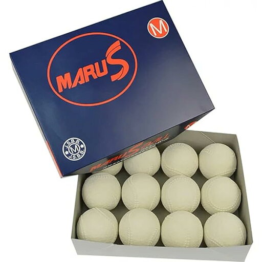 ダイワマルエス 軟式ボールM号 (軟式公認球) 1ダース12球入り MARUS-M-1 ※ダース - ダイワマルエス 軟式ボールM号 (軟式公認球) 1ダース12球入り MARUS-M-1 ※ダース -