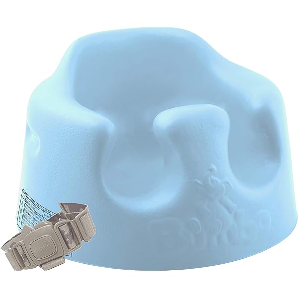 Bumbo バンボベビーソファー【正規総輸入元】後から付けられる専用腰ベルト入り パウダーブルー 4か月~