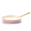 グリーンパン(Greenpan) GREENPAN パドヴァ Padova 有害物質を一切含まない砂由来のミネラル成分のセラミックコーティング フライパン 26cm ピンク IH ガス 対応 くっ付きにくい ダイヤモンド粒子配合で高い熱伝導性 ベルギ