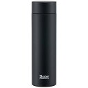 スケーター(Skater) 超軽量 チタン製 マグボトル 500ml ブラック 木箱入り TMB5-A